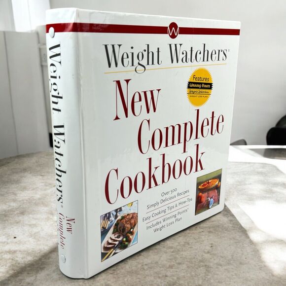 90s Weight Watchers New Complete Cookbook 500+ Recipes Weight Loss Hardcover - Picture 1 of 8